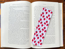 Load image into Gallery viewer, Cozy Bookmarks • Floral bookmarks • Strawberries